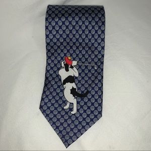 Big Dogs‎ Necktie 100% Silk Golf Tie